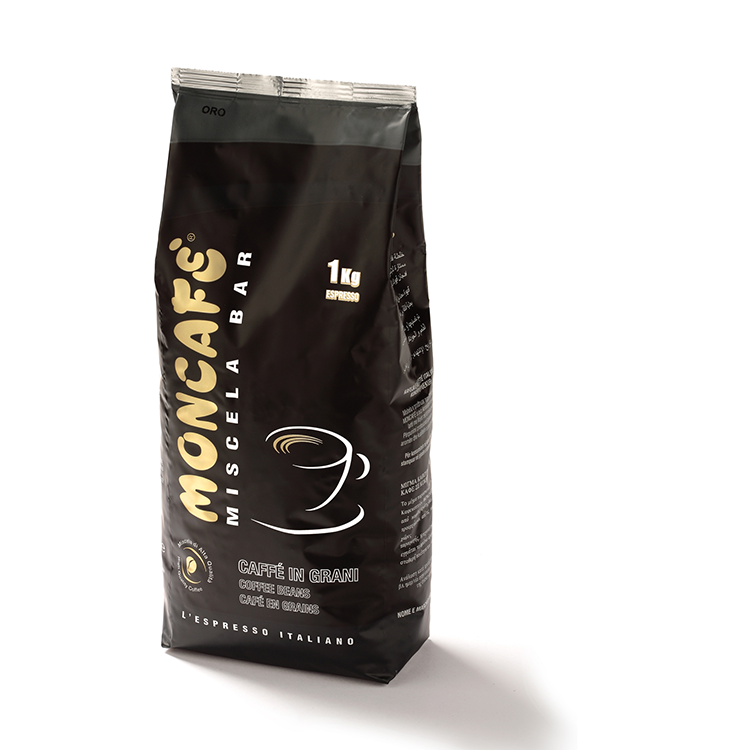 Кофейные пакеты от итальянского производителя, кофейные зерна «Caffe», жареные зерна эспрессо, 1 кг