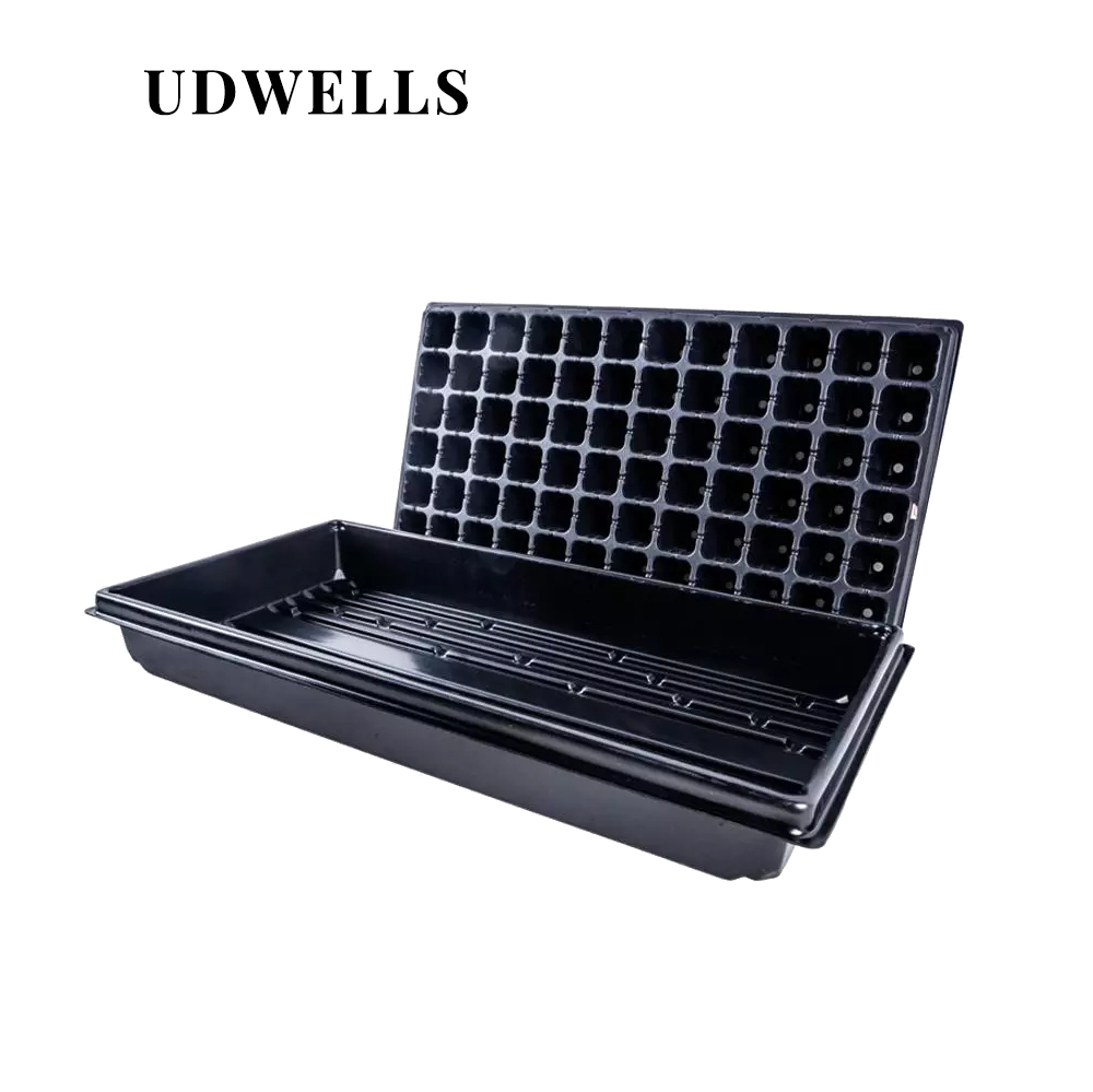 Udwells 1020 10X20 теплицы Экстра прочность глубокие лотки для выращивания растений без отверстий
