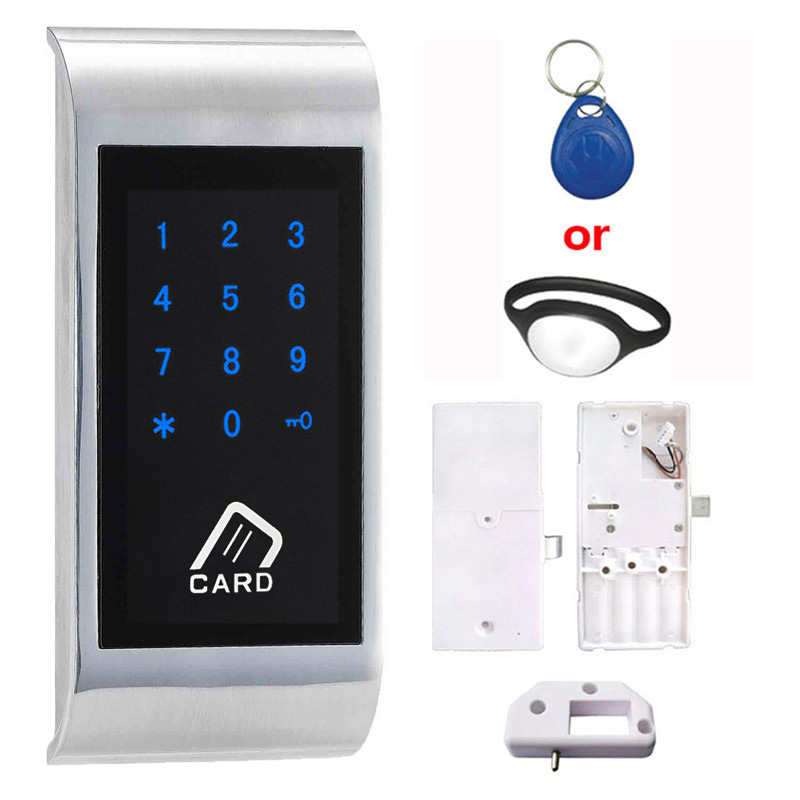 Электронный цифровой пароль RFID карты разблокировать шкафчик блокировки