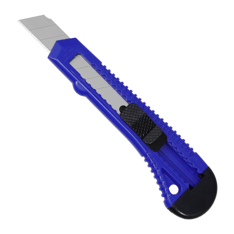 18mm Utility Snap Off Knife Safety Material,high quality cutter knife for plastic
