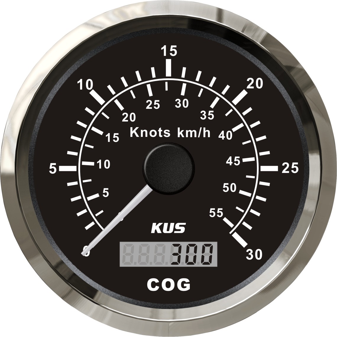 Бесплатная доставка KUS 85 мм GPS Спидометр с подсветкой и GPS антенной для морских лодок