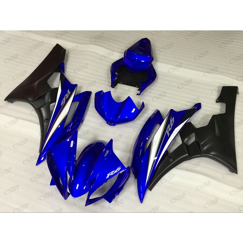 YZF R6 2006 полный комплект кузова для YAMAHA YZFR6 06 комплекты кузова YZF R6 2006 - 2007 кузов синий черный