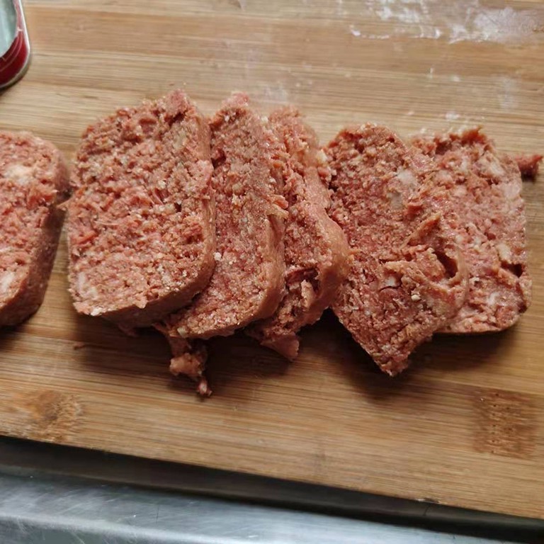 Заказ на заказ, мясо молотой говядины, корневое, Халяль, стерилизованное, безопасное 3 года хранения, высокое качество, 340 г * 24
