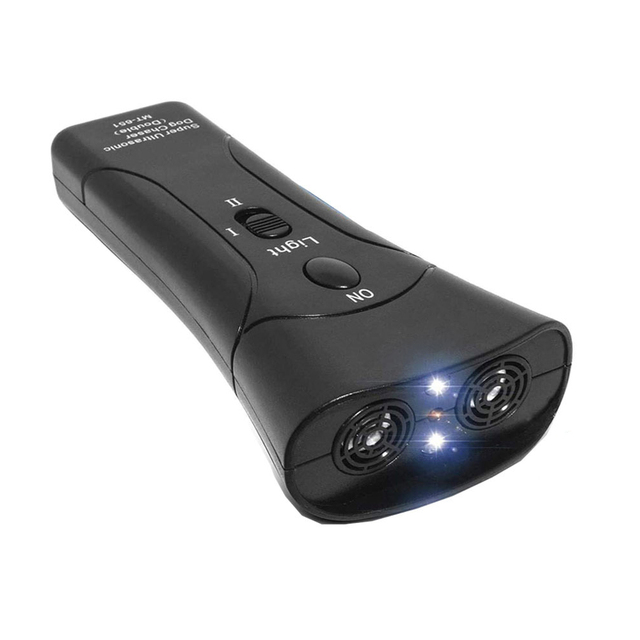 Hot selling new ultrasonic double head dog drive double horn laser dog trainer