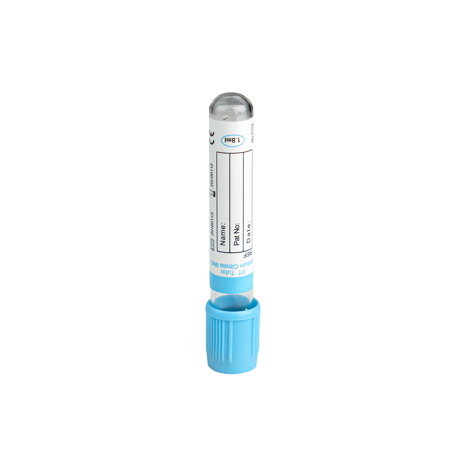 Medical Vacuum blood collection tube sterile PT tube with additive