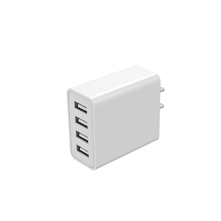 Высококачественное настенное зарядное устройство адаптер USB зарядное устройство 4 порта вилка ЕС/США Быстрая зарядка 5А мобильный телефон для путешествий