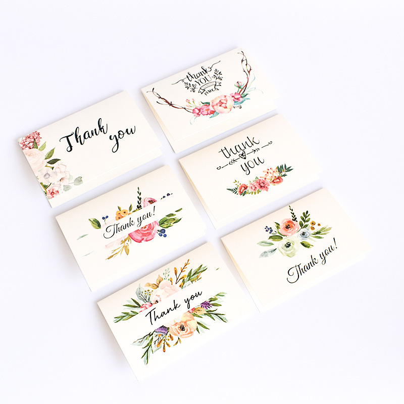 Cards Thank You Printing Service High Quality Flyer Brochure Customized Thank You Cards For Small Business