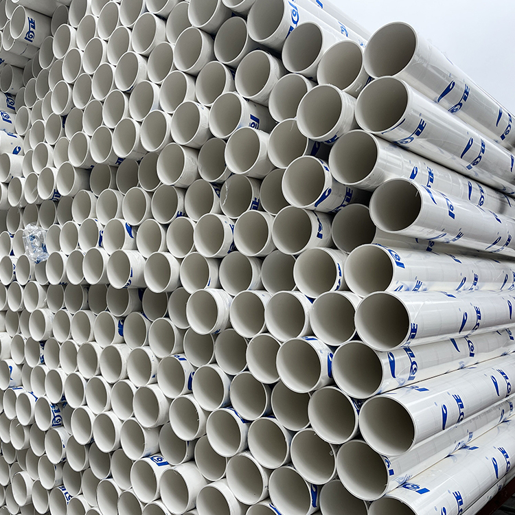 all size cheap plumbing pipe for water Outlet PVCPipe 250mm for Water Drainage UPVC Plastic Pipes
