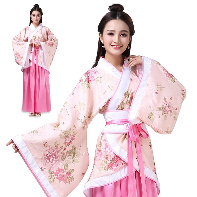 Женский кардиган Hanfu, летний костюм в старинном китайском стиле, пальто и куртки с цветочной вышивкой и журавлей для народных танцев, Женский костюм Тан
