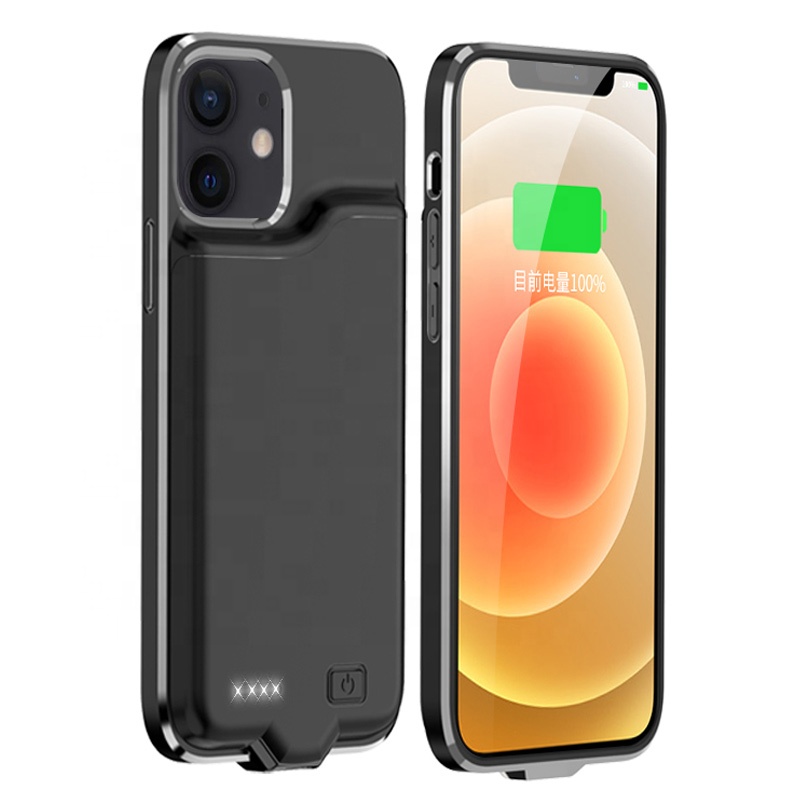 5500mAh горячая Распродажа 6,1 дюймовый чехол для батареи для iPhone12 Pro Max чехол для портативного зарядного устройства