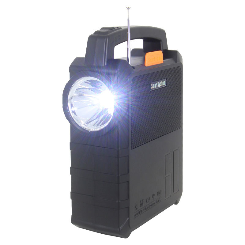 2023 Whole solar energy system with lifepo4 battery solar panel power bank built in lead acid battery