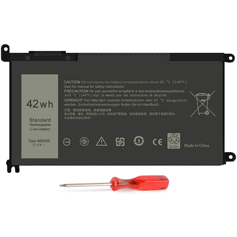 Новый аккумулятор WDXOR для ноутбука In-spiron 13 Vostro 14 5468D 15 5568D 3CRH3 T2JX4 FC92N CYMGM WDXOR