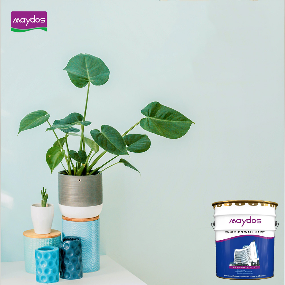 Water-Based Interior Wall Emulsion Paint Low VOC for Home Decoration Moisture-Proof and Waterproof for Hotels and Apartments
