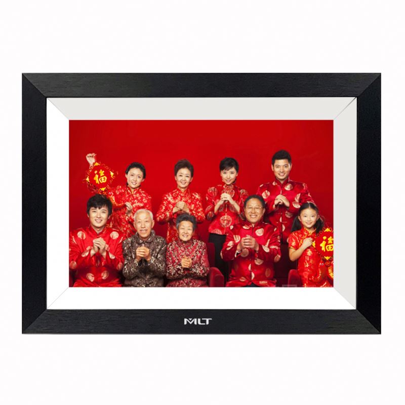 Wood Android digital frame pictures player