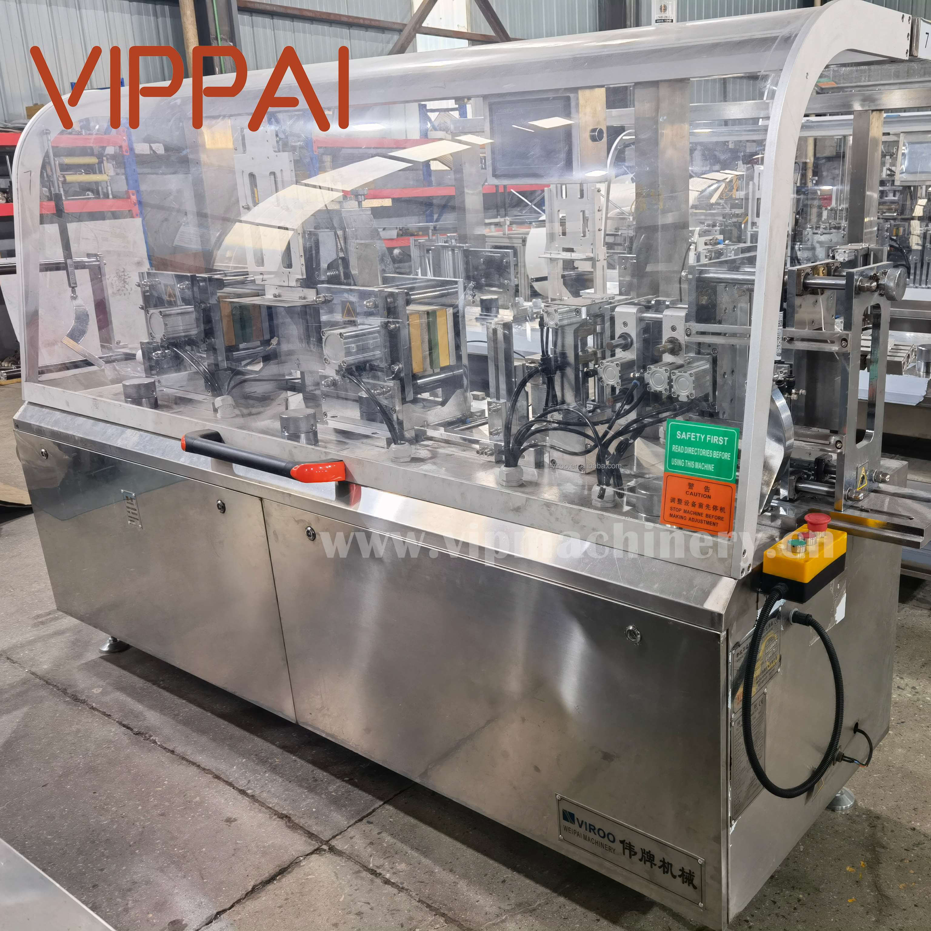 VIPPAI 2022 новая машина для производства влажных салфеток для косметической промышленности
