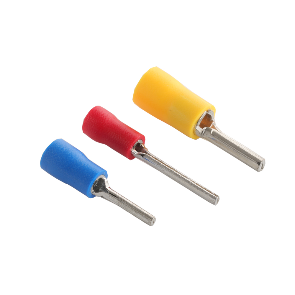 Vinyl Insulated Crimp Type Connector Copper Round Wire Crimp Terminal