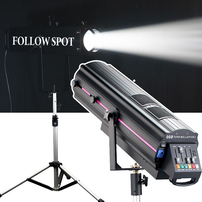 Professional 350w/600w/800w/1000w Led Follow Spot LED 450 Stage Light Wedding Manual Control Follow Spot Light