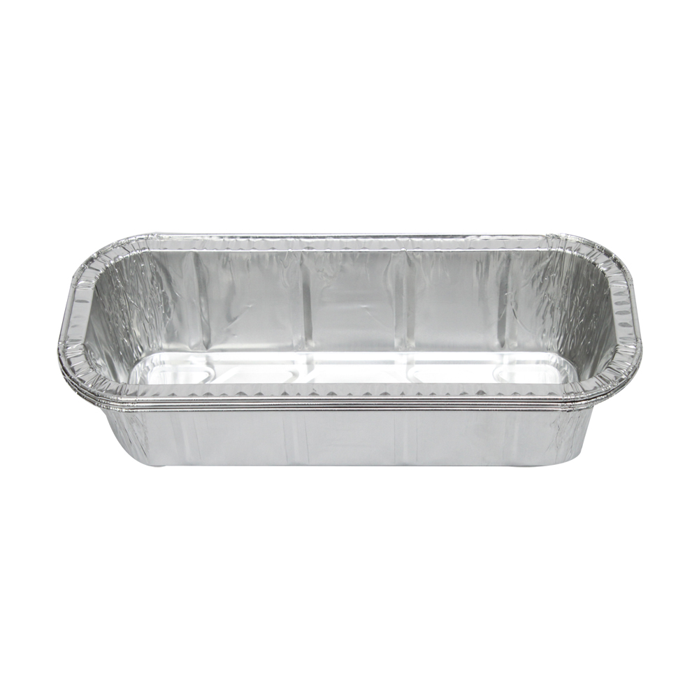 Hot Sale OEM Aluminium Foil Tray Aluminium Foil Food Container 500ml with Clear Lid