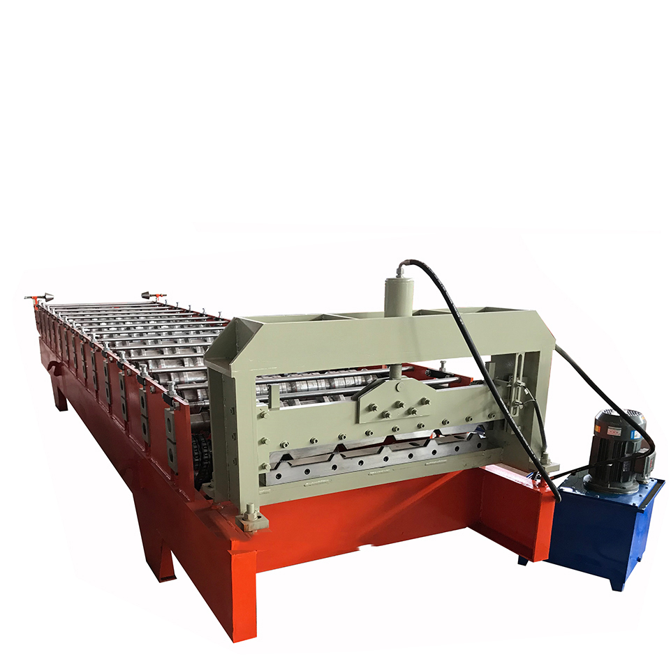 Ghana hot sale 840 roof tile zinc making galvanized corrugated roofing sheet making machine