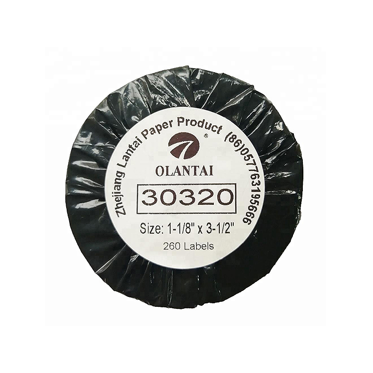 OLANTAI 1-1/8 дюйма x 3-1/2 дюйма (28 мм * 89 мм), 260 шт./рулон, dymo 30320, совместимые адресные этикетки, рулоны термобумаги