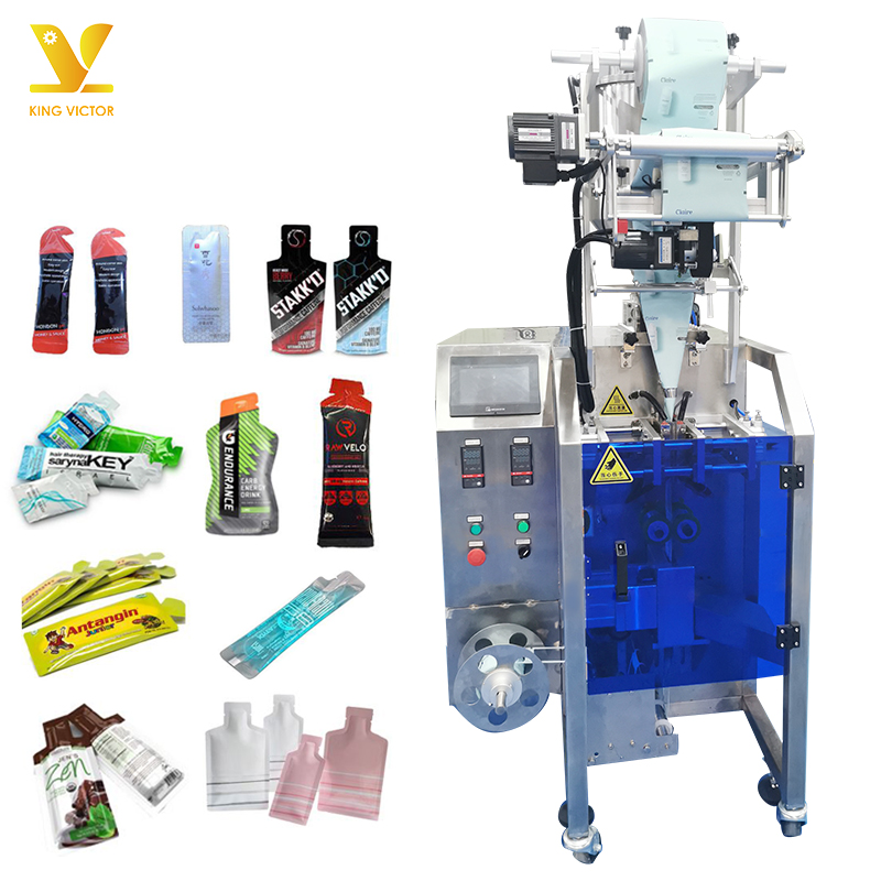 Kingvictor Irregular shape sachet stick bag packing machine