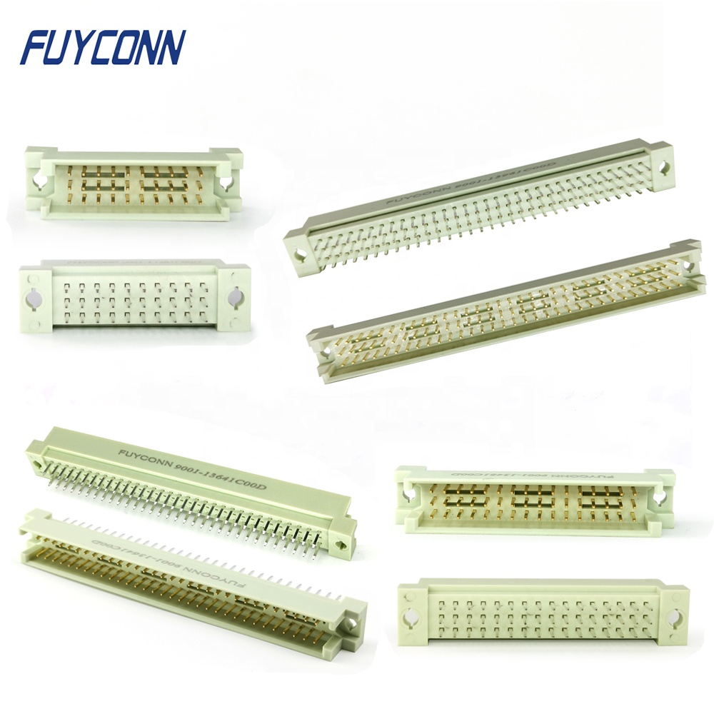 3 * 32pin 3 * 10pin 3 * 16pin 3-мя рядами красивых PCB прямое мужской DIN41612 разъем, 5, 10, 15, 16 лет большие размеры 32-48, 64 96 контактный DIN 41612 евро разъем для печатных плат