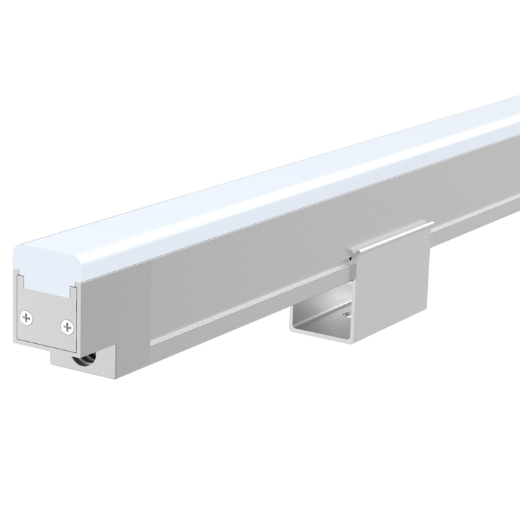 Светодиодная линейная панель RGBW IP67 DMX PMMA молочно-белая крышка LEDWallWasher высокие шкалы серого 65536 16 бит