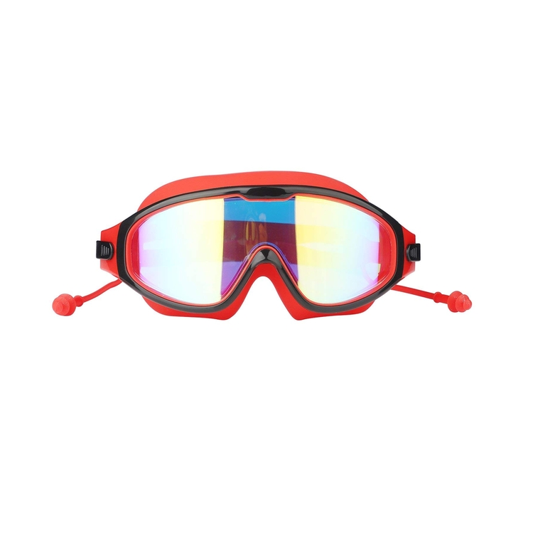 Goggles hd anti-fog waterproof silicone swimming glasses liquid silicone large frame adult men and women