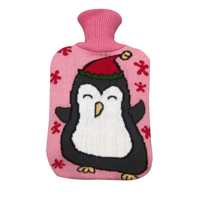 New winter gift Rubber warmer Hot Water Bag 500ml Hot Bottle with cover