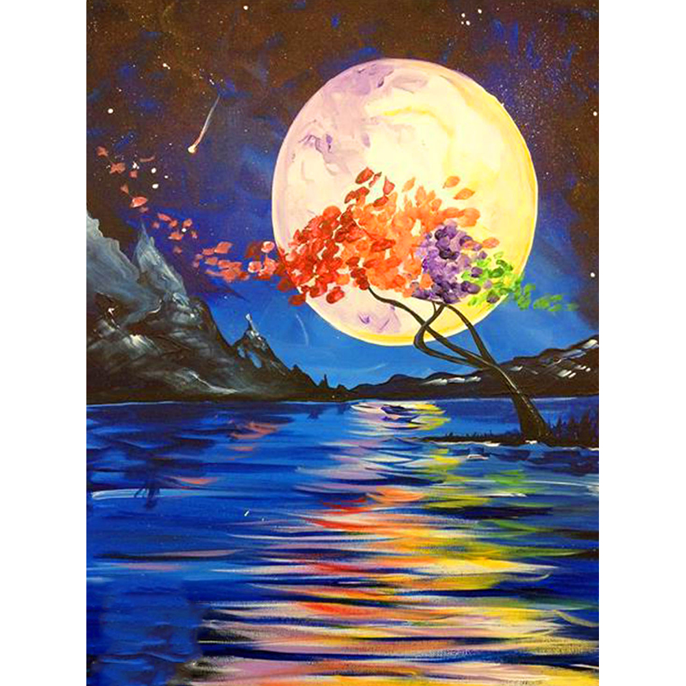 Landscape Paintings By Numbers Hand Made Painting By Oil Colors Wholesale
