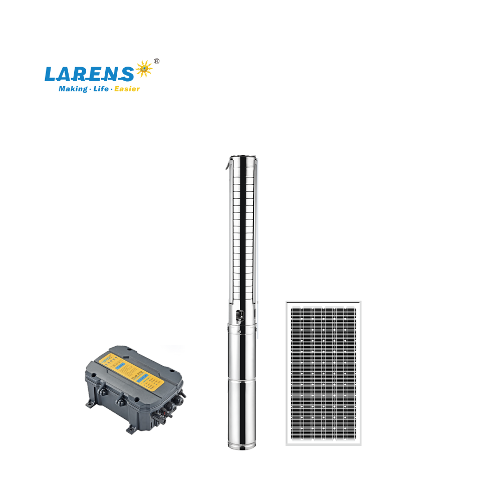 Larens 2hp dc Солнечный водяной насос погружной