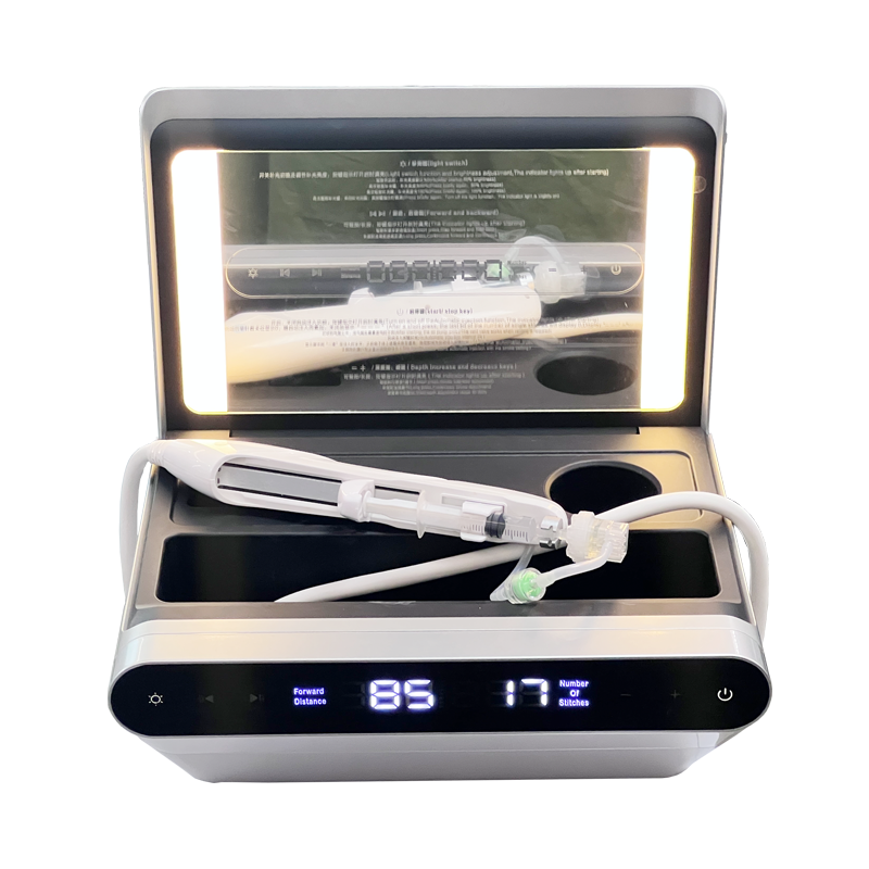 New design automatic hyaluronic acid injection multi 9pin needle professional mesotherapy gun