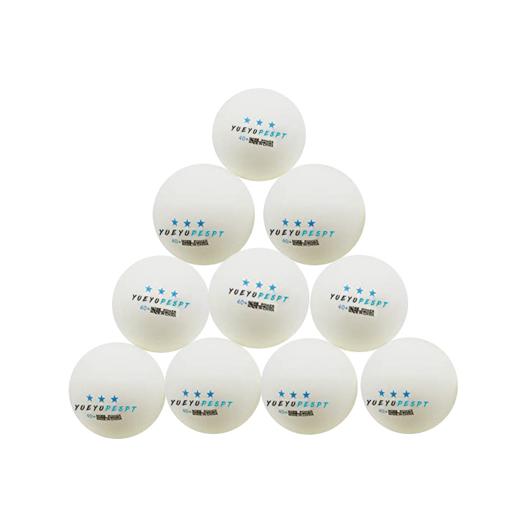 ITTF approved 3star 40+ plastic table tennis ball competition pingpong ball