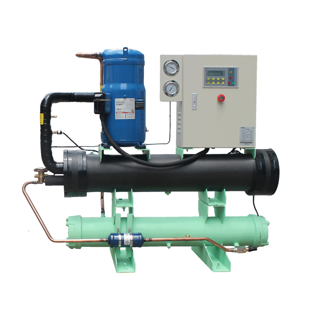 10HP Compact design water cooled chiller unit chiller price for HVAC system