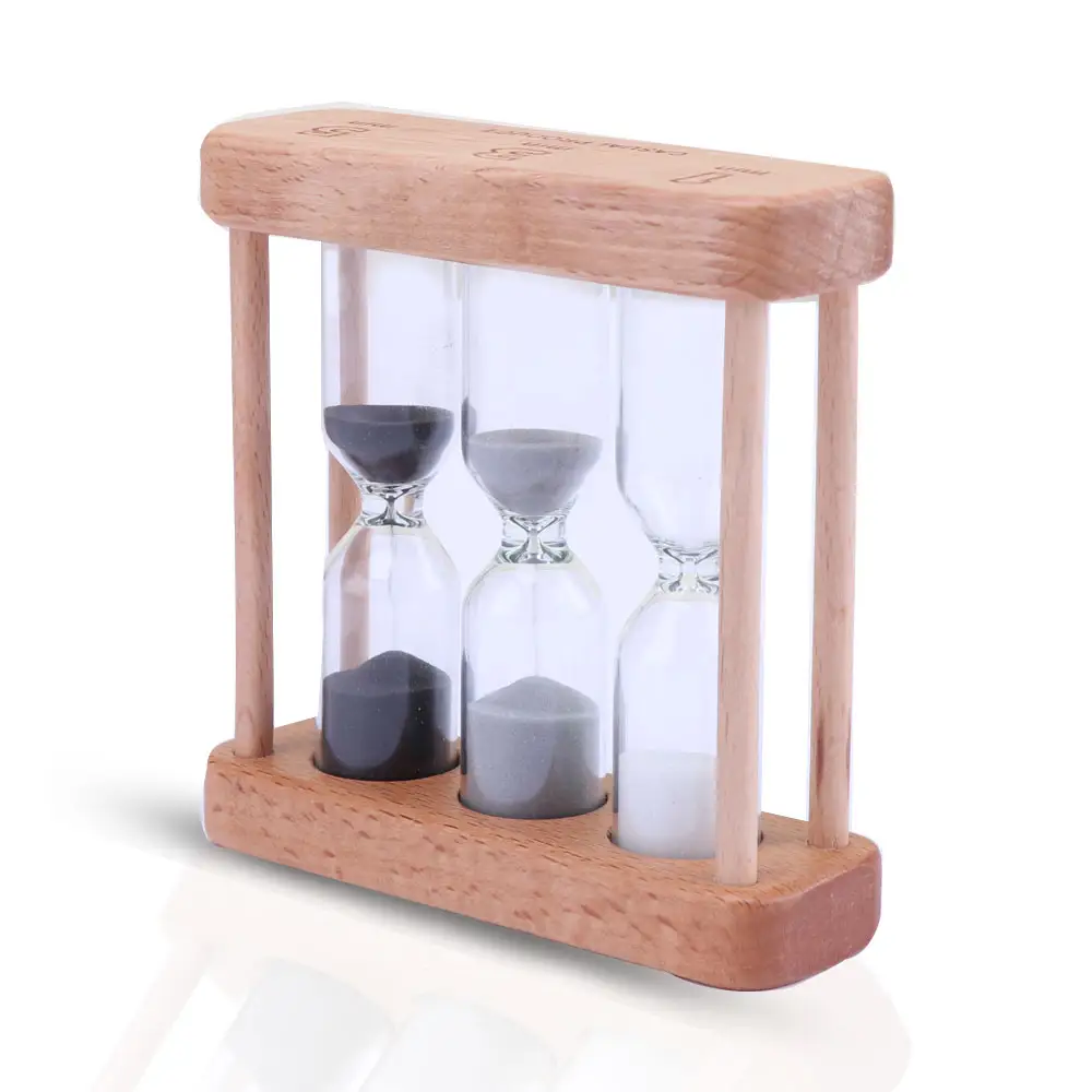 1 3 5 minutes 3 in 1 triple tea hourglass sand timer gift for tea maker