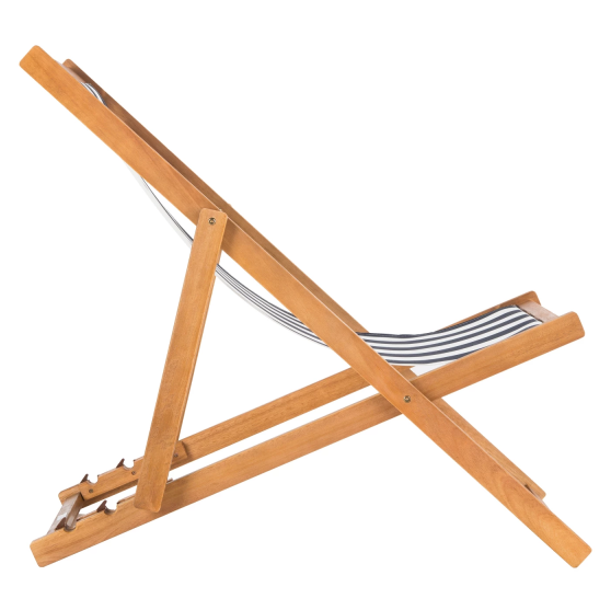 Adjustable outdoor furniture mueble para exteriores folding bamboo wood beach chair