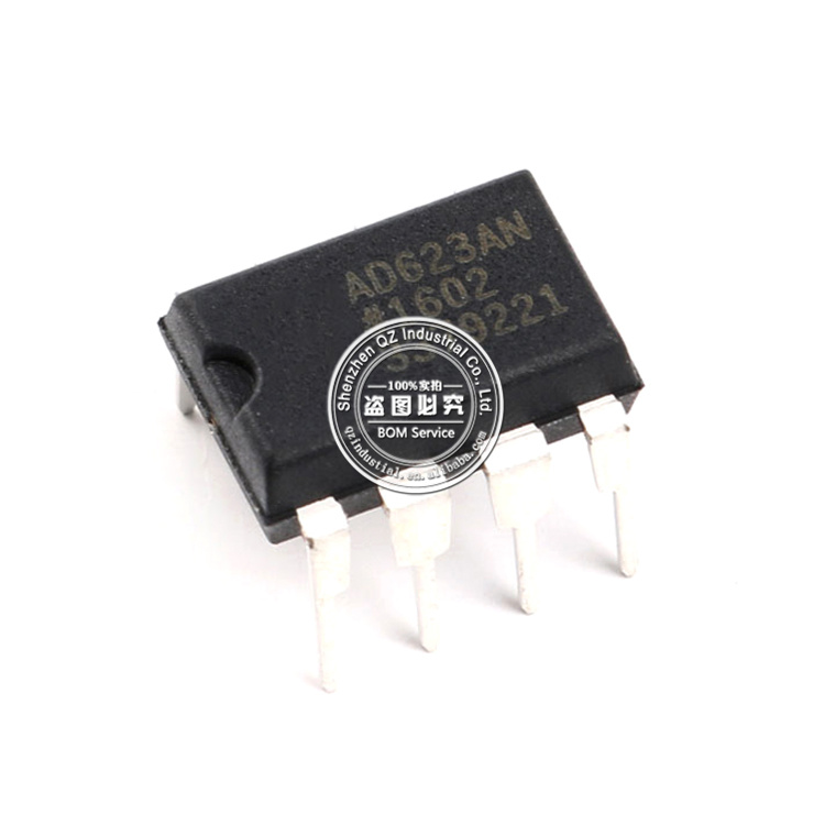 QZ AD623AN оригинальный IC INST AMP 1 цепь 8DIP AD623 AD623ANZ