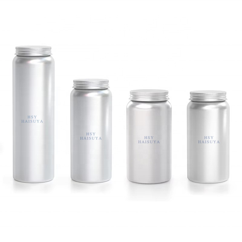 Customized 100ml 150ml 300ml 500ml capsule aluminum supplement victim powder pill bottle fish oil tin jar mayonesa can with logo