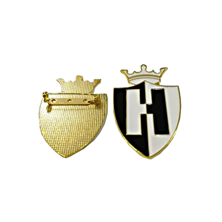 China Factory Father Day's Souvenir Metal Badge Custom Making Gold Plated Lapel Pin Enamel Brooches PIns