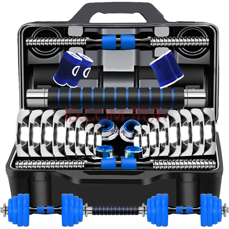 Adjustable Dumbells 40kg Cast Iron Dumbbells Fitness Equipment Rubber Protect Dumbells For Sale