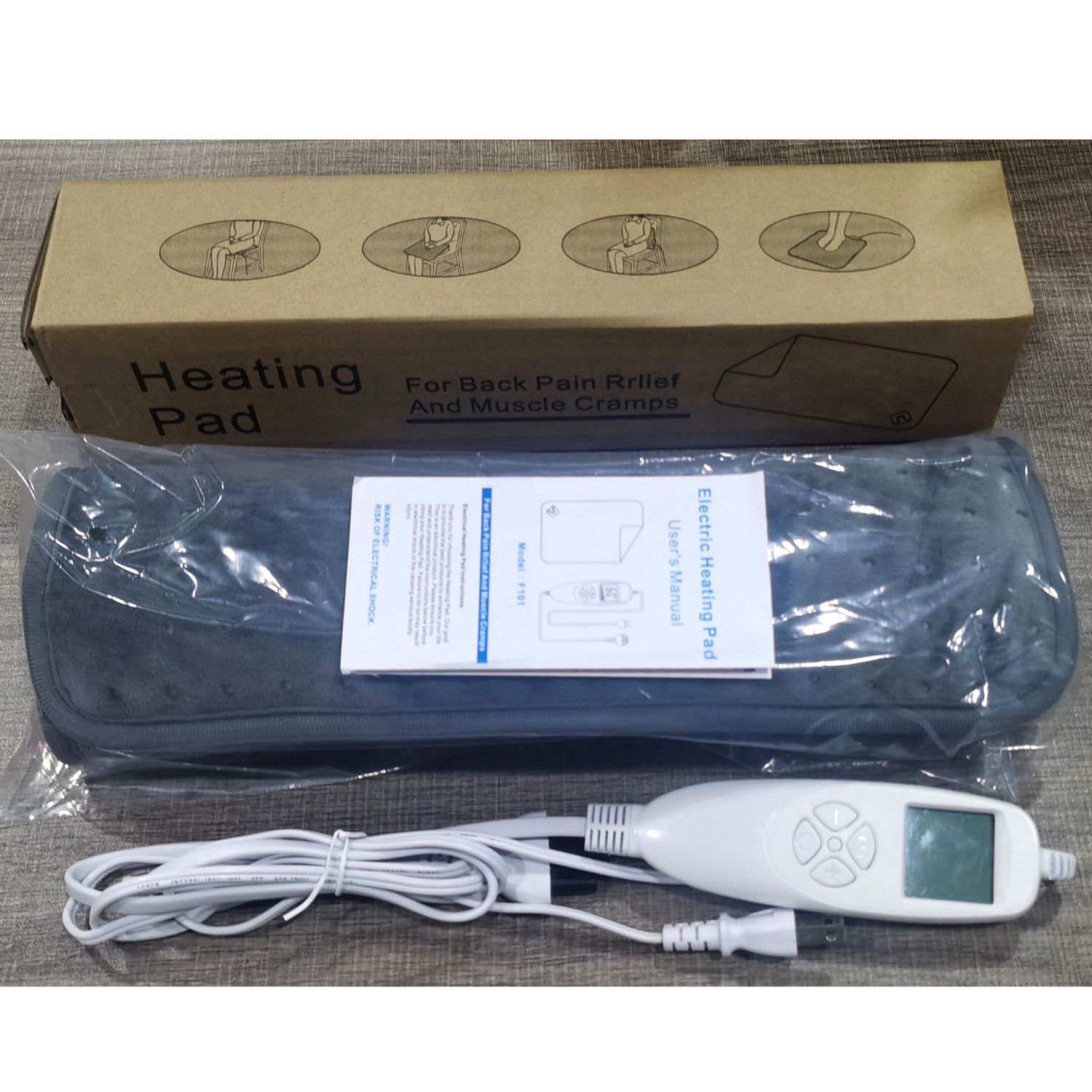 OEM/ODM Fast heating body warmer electric Heated Pad CE/ROHS/PSE/FCC