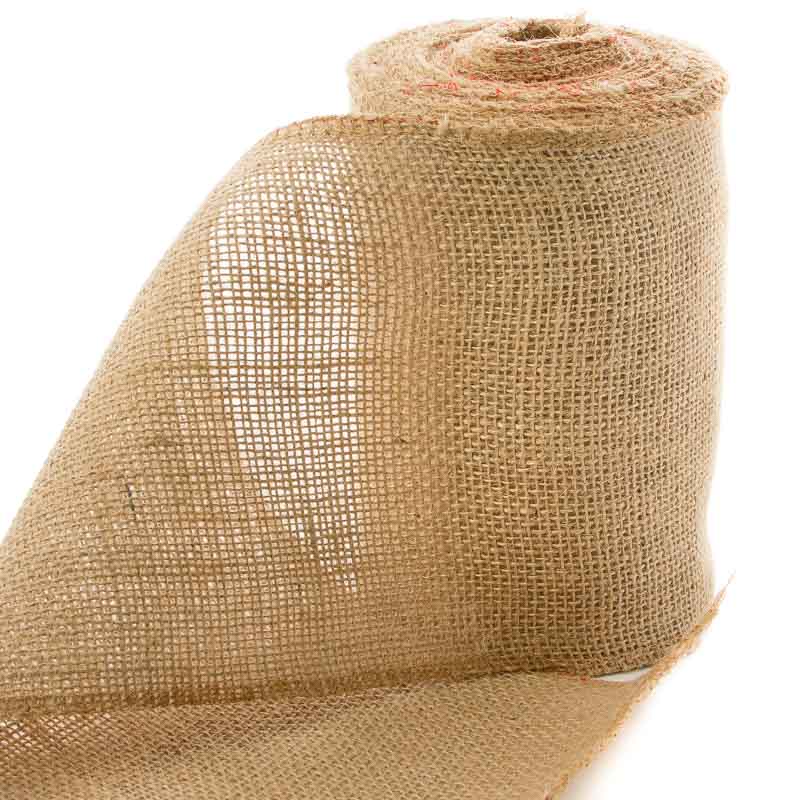 Джутовая Ткань Мешковина ткань Hessian рулон
