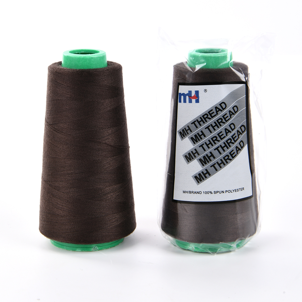 40s/2 100% крученая полиэфирная швейная нить 50g конусная Кения для промышленных швейных машин