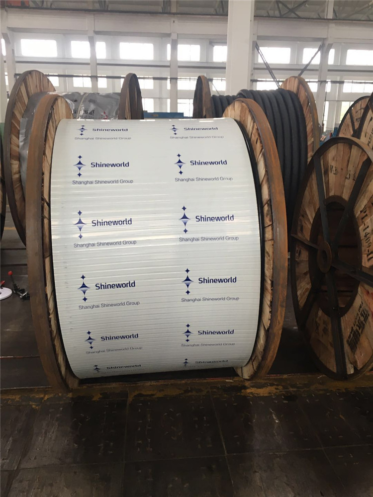 2.0 mm Cable drum roller Cable packing material PE film board lagging cable protection