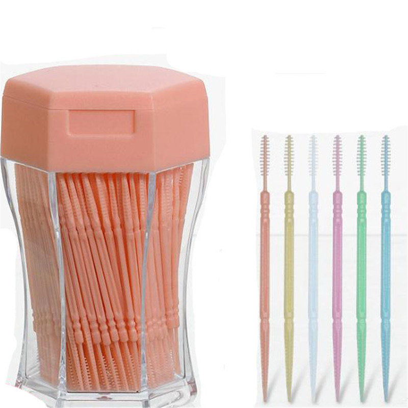 Wholesale Eco Natural Bamboo Interdental Brush eco friendly biodegradable bamboo interdental brush