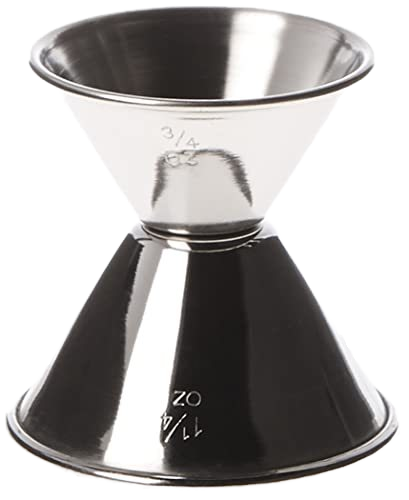 25/45ml Stainless Steel Measuring Cup Device Bar Mixing Scale Wine Jigger
