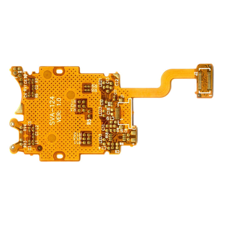 Погружной Золотой FPCB гибкая печатная плата ENIG Flex PCB