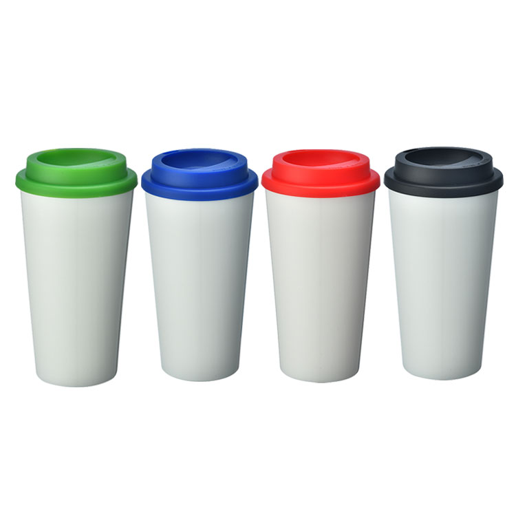 Coffee car 16oz 2020 plastic double wall wholesale tumbler