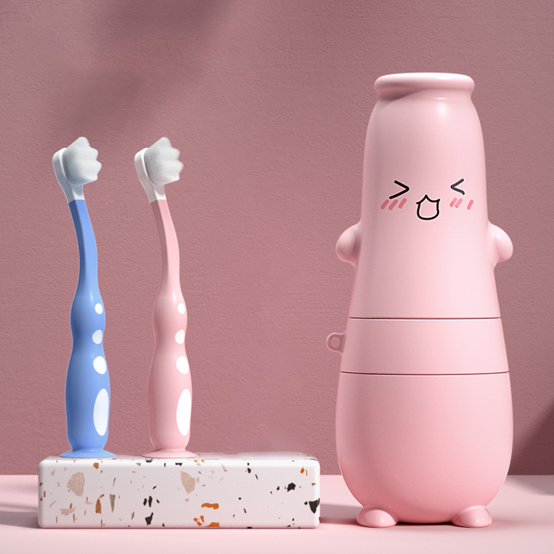 2021 The Funnest Flexible Micro-Nano Baby Toothbrush with 10000 Bristles