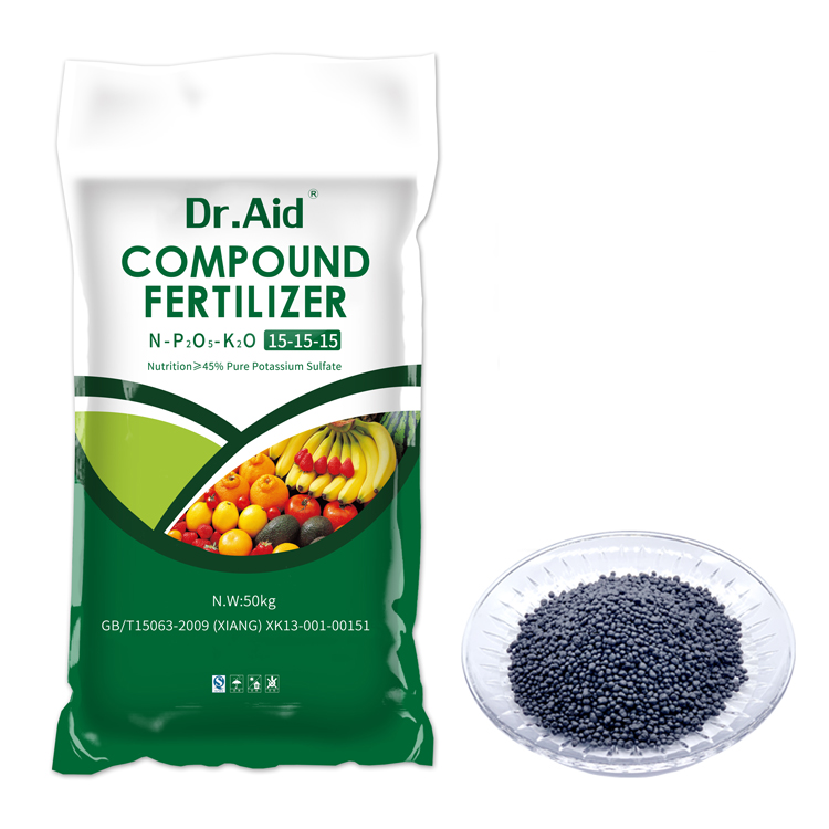 Агроудобрения Dr Aid по заводской цене, сельскохозяйственное удобрение, агроудобрение npk 15 15 15, композитное удобрение